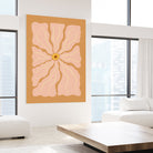 Stylized Flower with Petals by Katarzyna GƒÖsiorowska on GIANT ART - flowers and plants abstract flower art