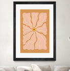 Stylized Flower with Petals by Katarzyna GƒÖsiorowska on GIANT ART - flowers and plants abstract flower art