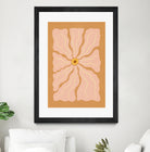 Stylized Flower with Petals by Katarzyna GƒÖsiorowska on GIANT ART - flowers and plants abstract flower art