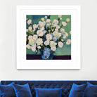 White Roses by Avanesova Elena on GIANT ART -  white roses