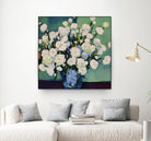 White Roses by Avanesova Elena on GIANT ART -  white roses