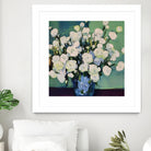 White Roses by Avanesova Elena on GIANT ART -  white roses