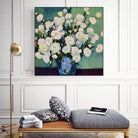 White Roses by Avanesova Elena on GIANT ART -  white roses