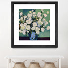 White Roses by Avanesova Elena on GIANT ART -  white roses
