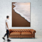 Minimalist Beach Wave by Raisa Zwart on GIANT ART - abstract beach waves