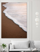 Minimalist Beach Wave by Raisa Zwart on GIANT ART - abstract beach waves