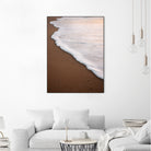 Minimalist Beach Wave by Raisa Zwart on GIANT ART - abstract beach waves