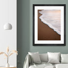 Minimalist Beach Wave by Raisa Zwart on GIANT ART - abstract beach waves