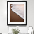Minimalist Beach Wave by Raisa Zwart on GIANT ART - abstract beach waves