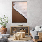 Minimalist Beach Wave by Raisa Zwart on GIANT ART - abstract beach waves