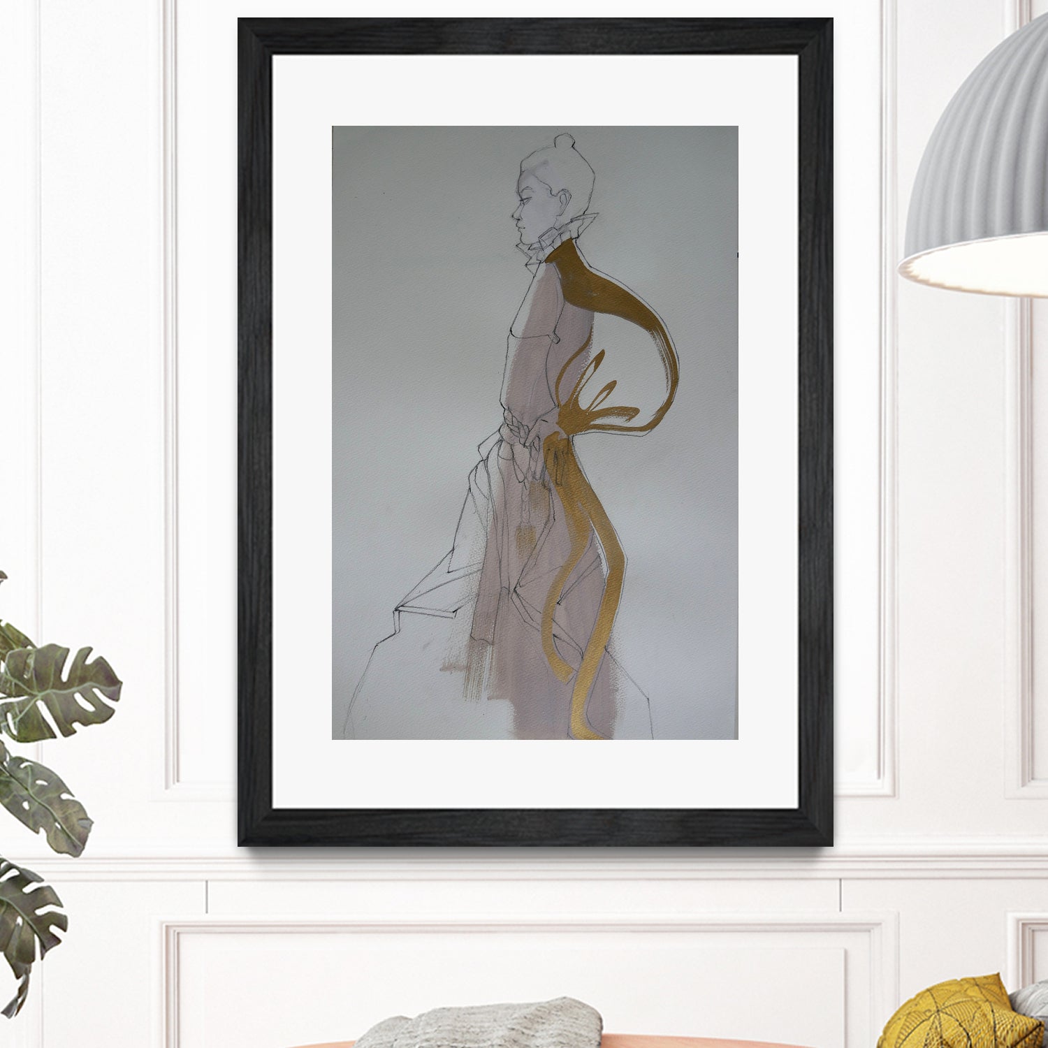 Golden Dress by Doris Schmitz on GIANT ART - 2958 photography