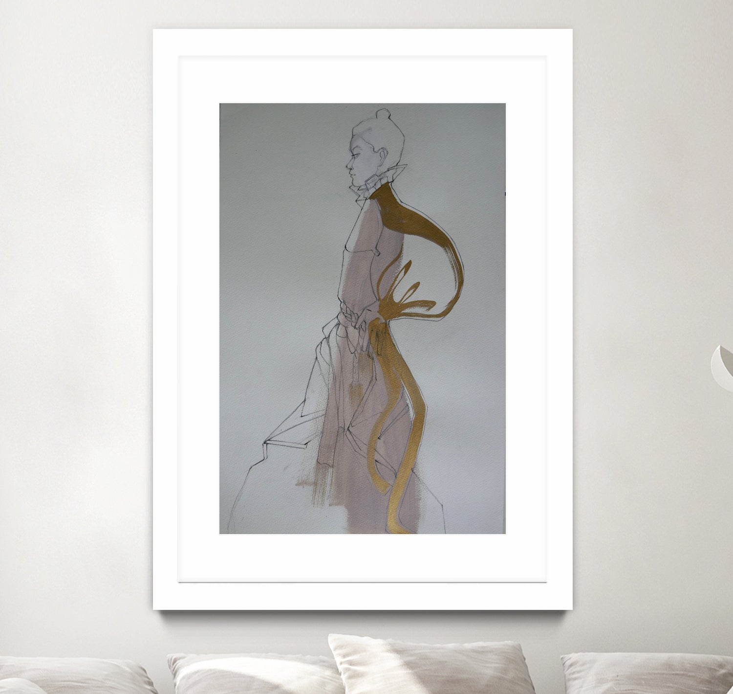 Golden Dress by Doris Schmitz on GIANT ART - 2958 photography
