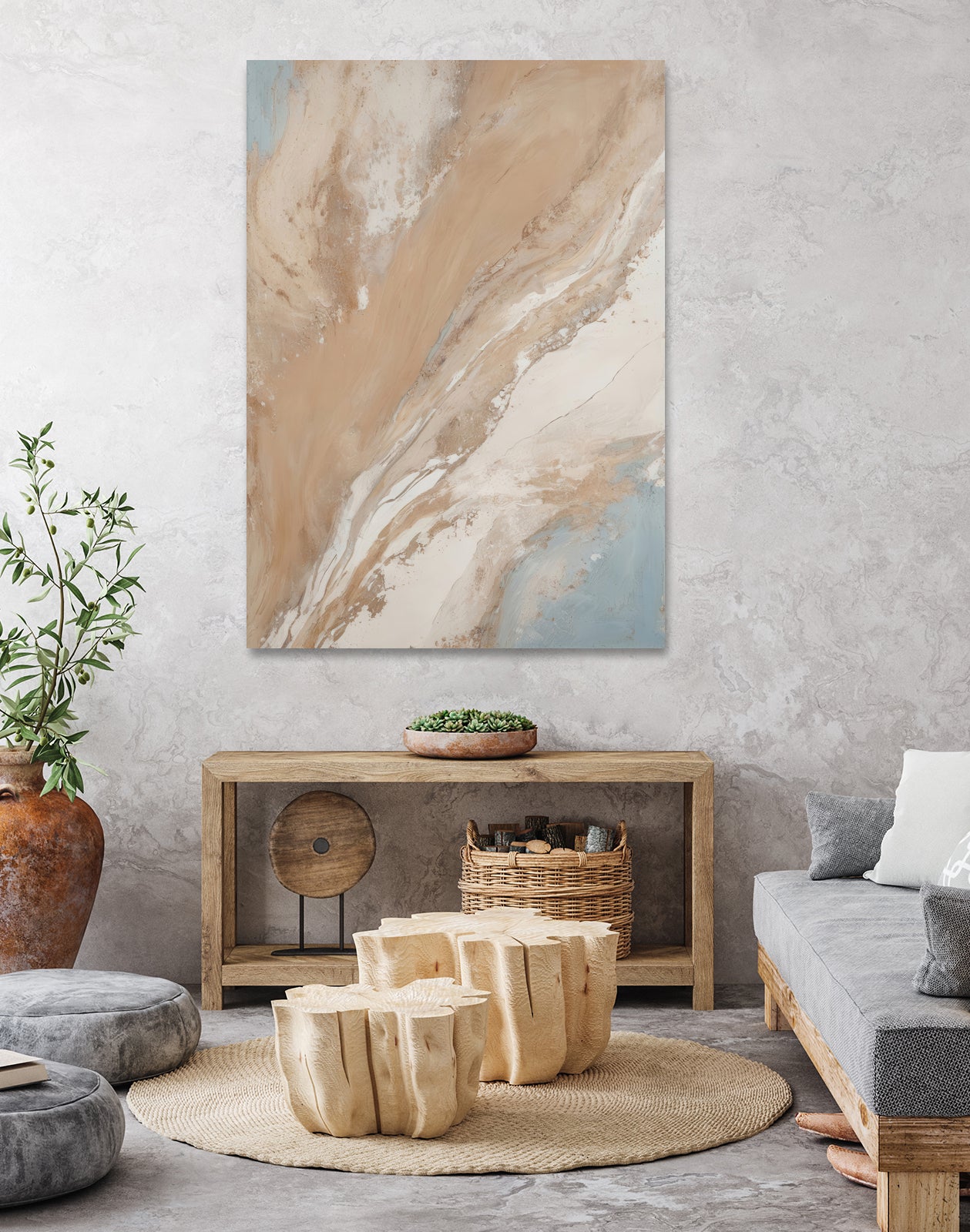 River of the Ancient by Alpenglow Workshop on GIANT ART -  abstract