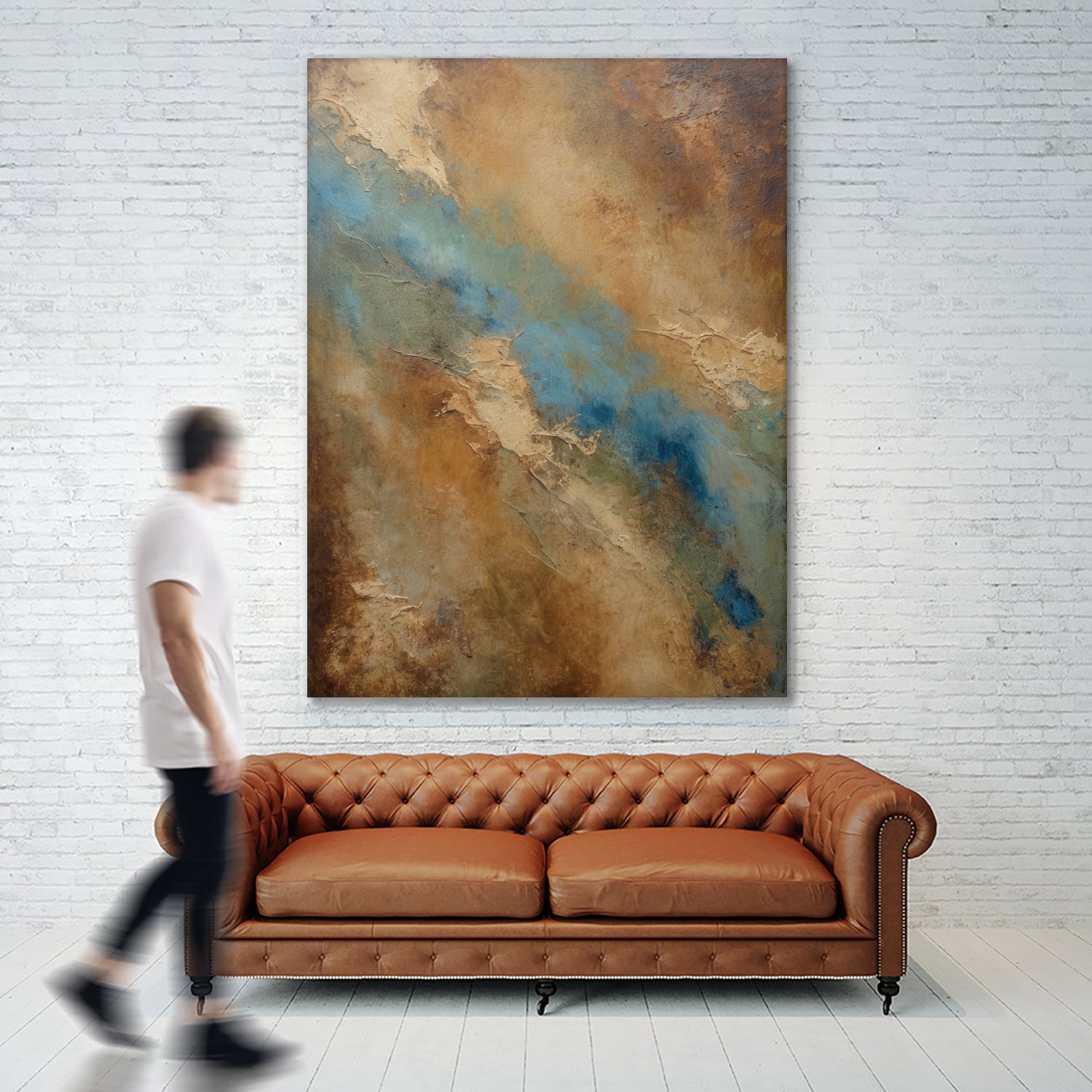 River Through the Desert by Alpenglow Workshop on GIANT ART -  abstract