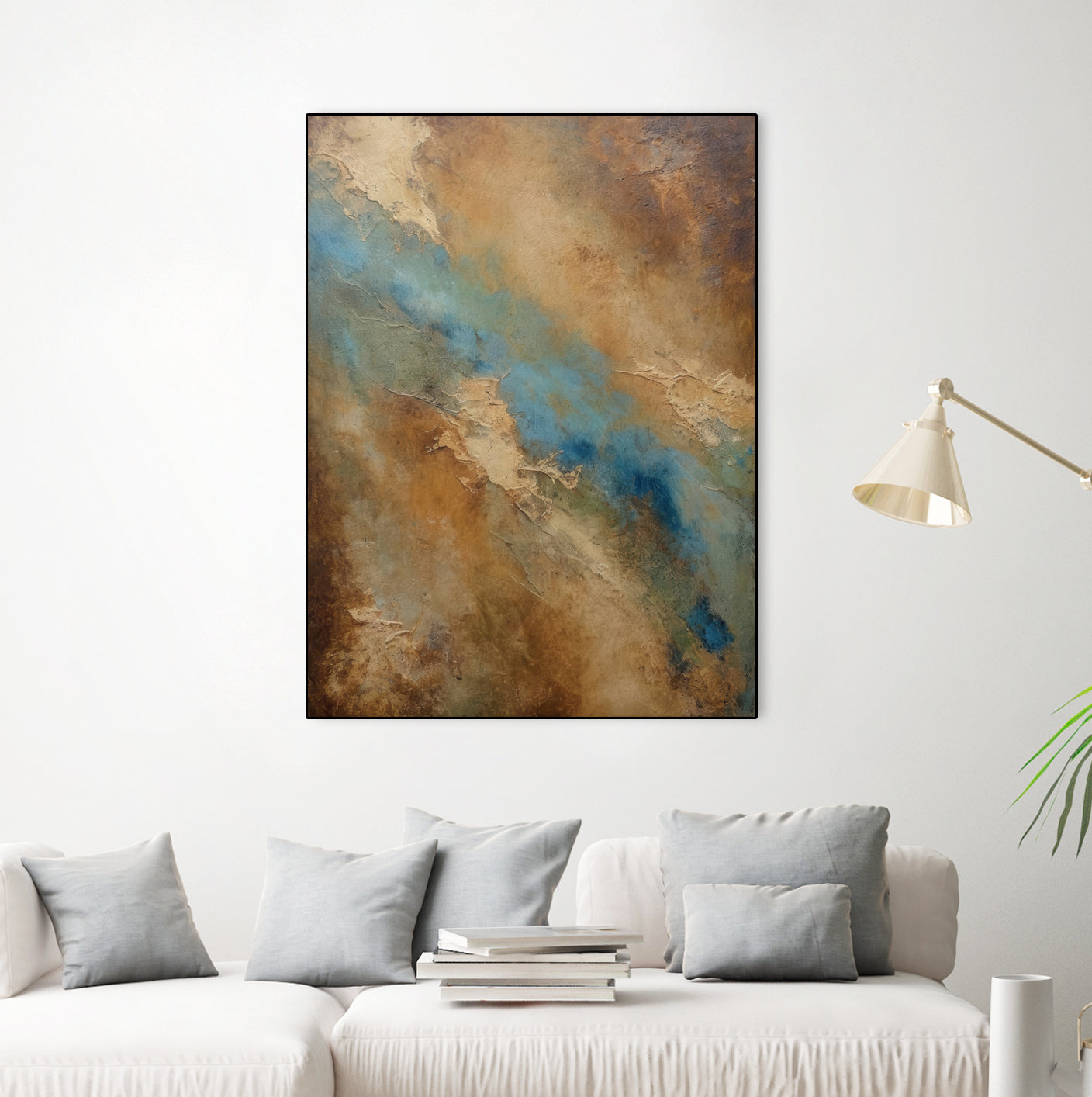 River Through the Desert by Alpenglow Workshop on GIANT ART -  abstract