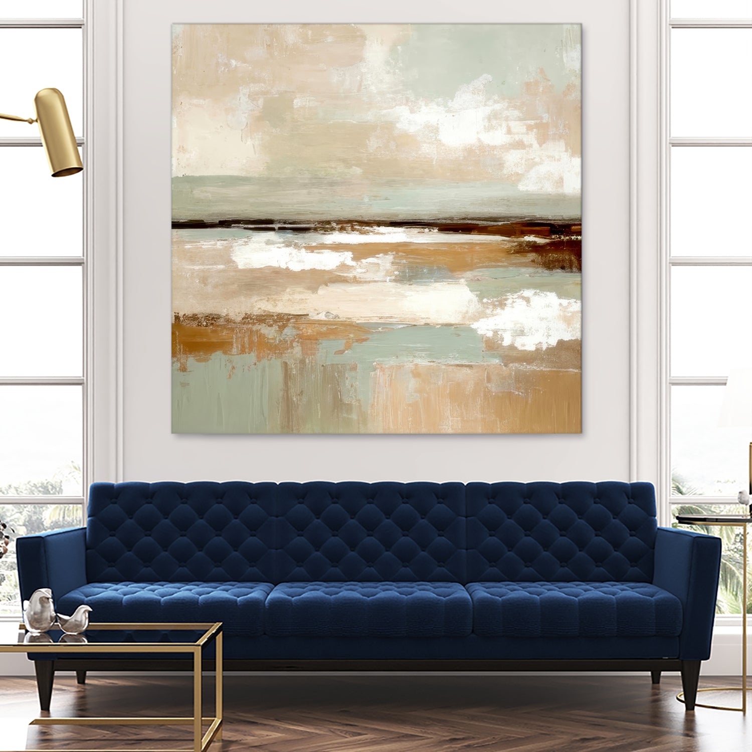 Safety of the Harbor by Alpenglow Workshop on GIANT ART -  abstract