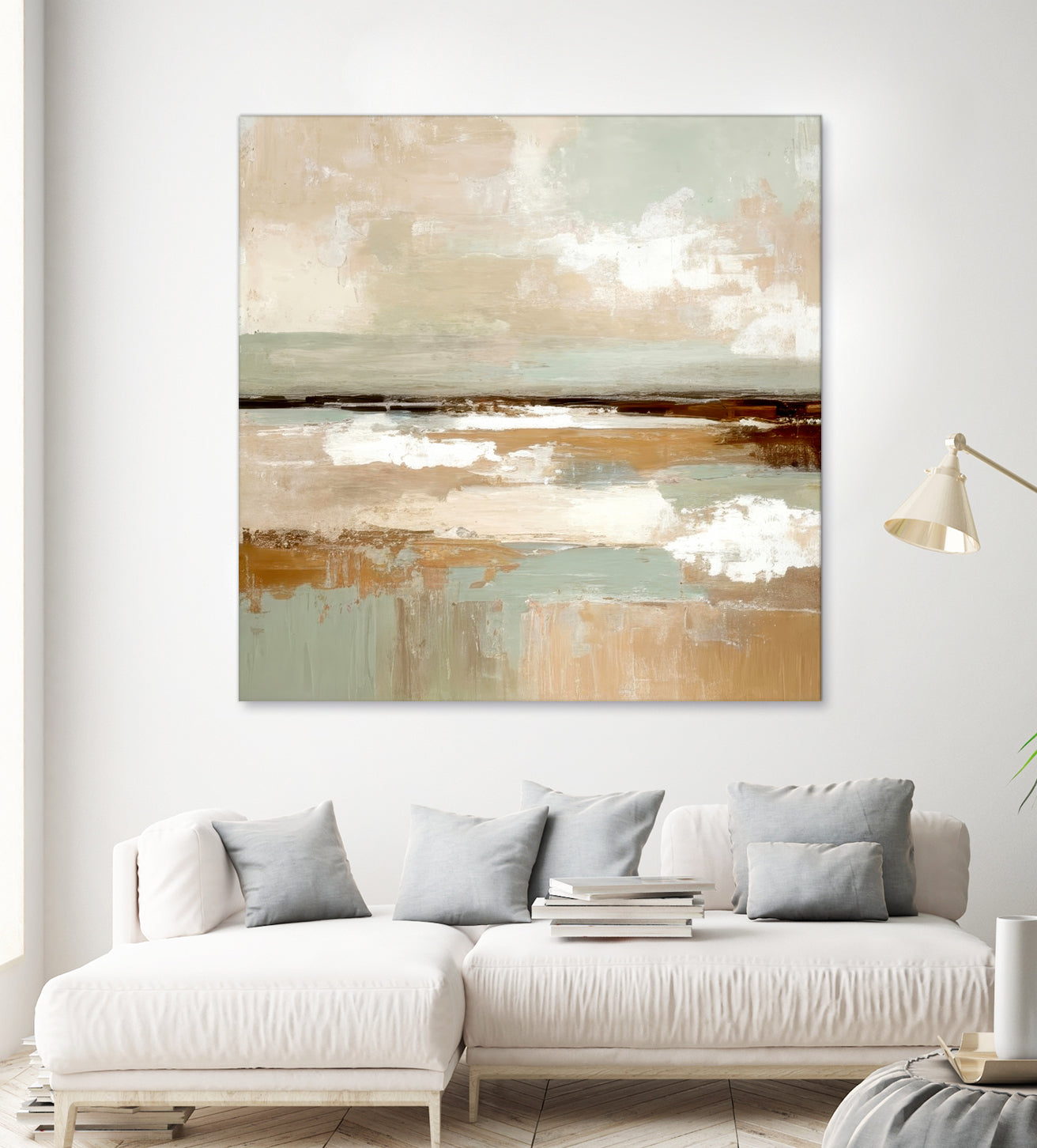 Safety of the Harbor by Alpenglow Workshop on GIANT ART -  abstract