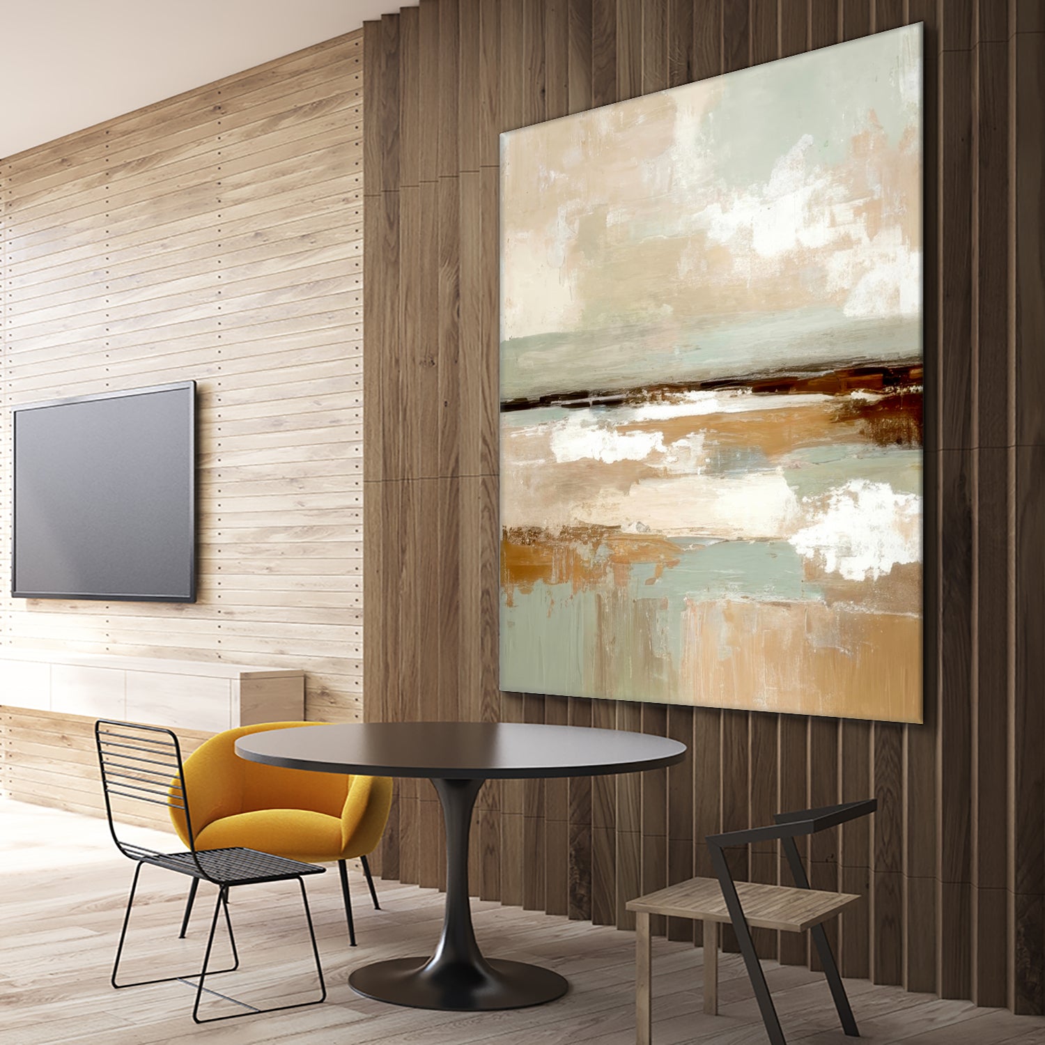 Safety of the Harbor by Alpenglow Workshop on GIANT ART -  abstract