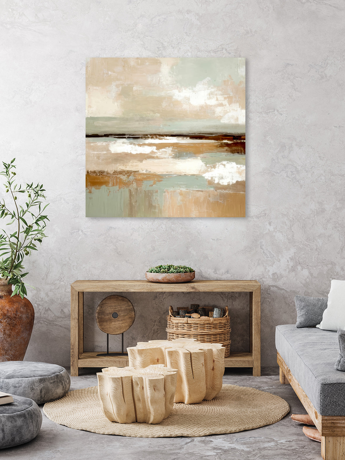 Safety of the Harbor by Alpenglow Workshop on GIANT ART -  abstract