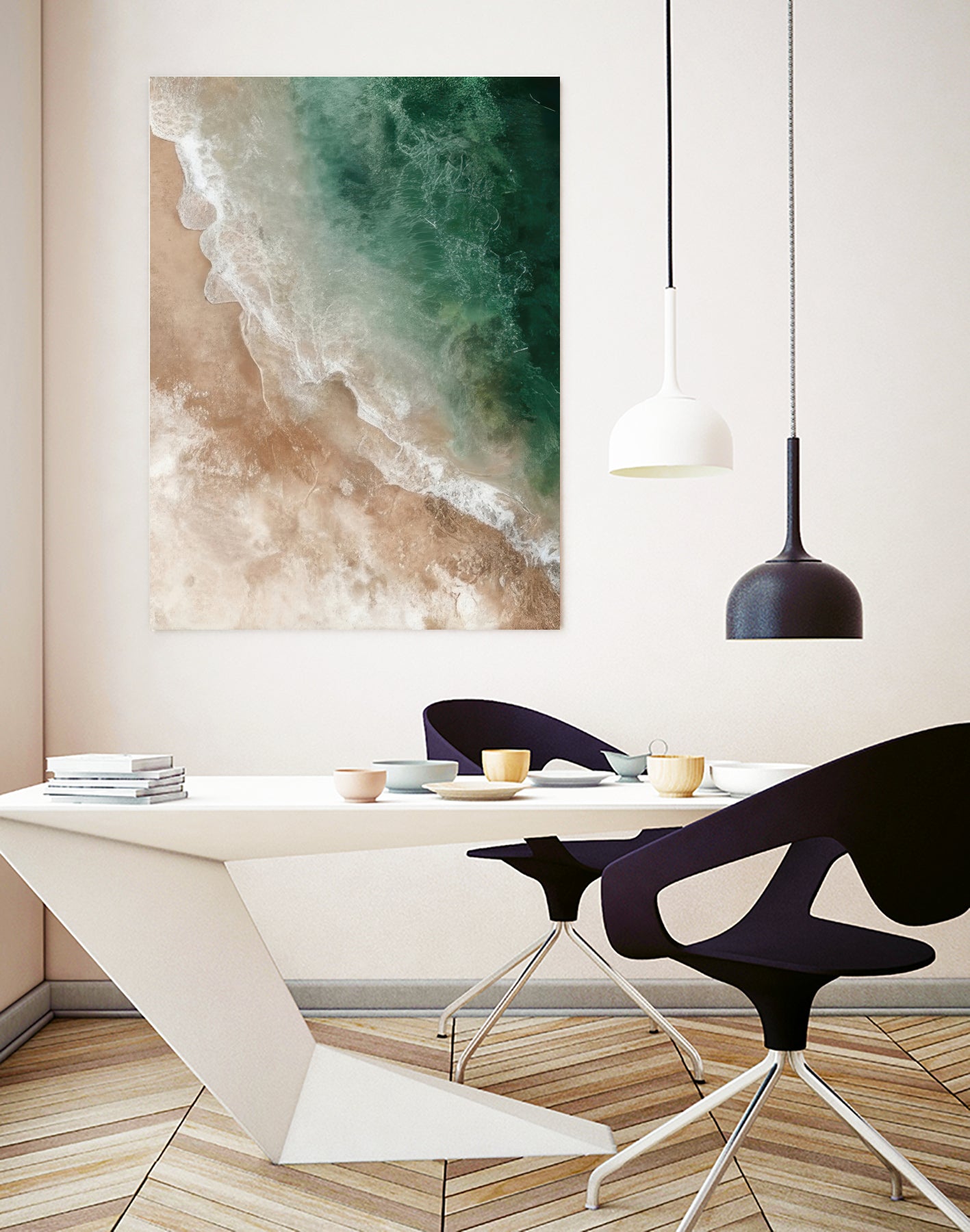 Western Shore by Alpenglow Workshop on GIANT ART -  abstract