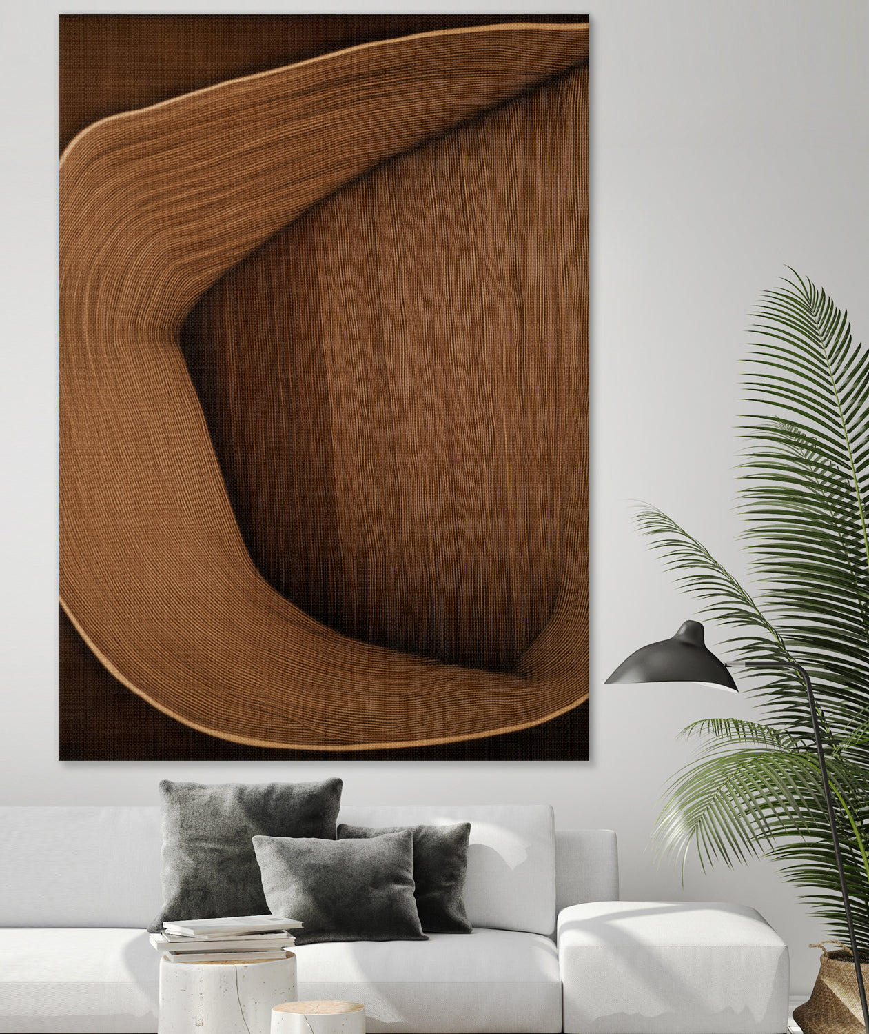 Caramel lines I by Alma on GIANT ART - 6223 photography