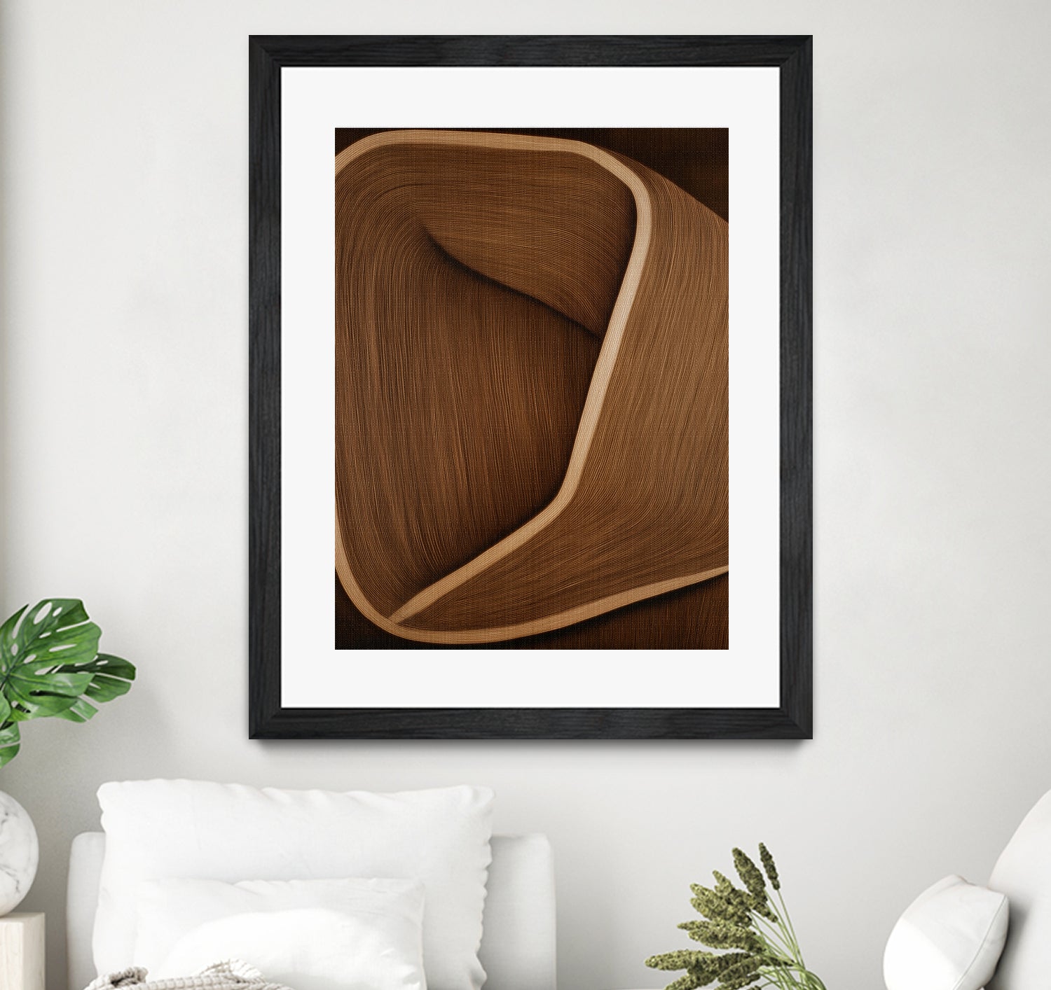 Caramel lines II by Alma on GIANT ART - 6223 photography