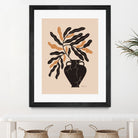 Gentle Life In A Broken Vase by Ralu S on GIANT ART - flowers and plants mid-century modern art