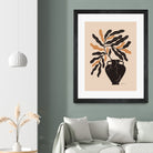 Gentle Life In A Broken Vase by Ralu S on GIANT ART - flowers and plants mid-century modern art