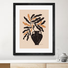 Gentle Life In A Broken Vase by Ralu S on GIANT ART - flowers and plants mid-century modern art