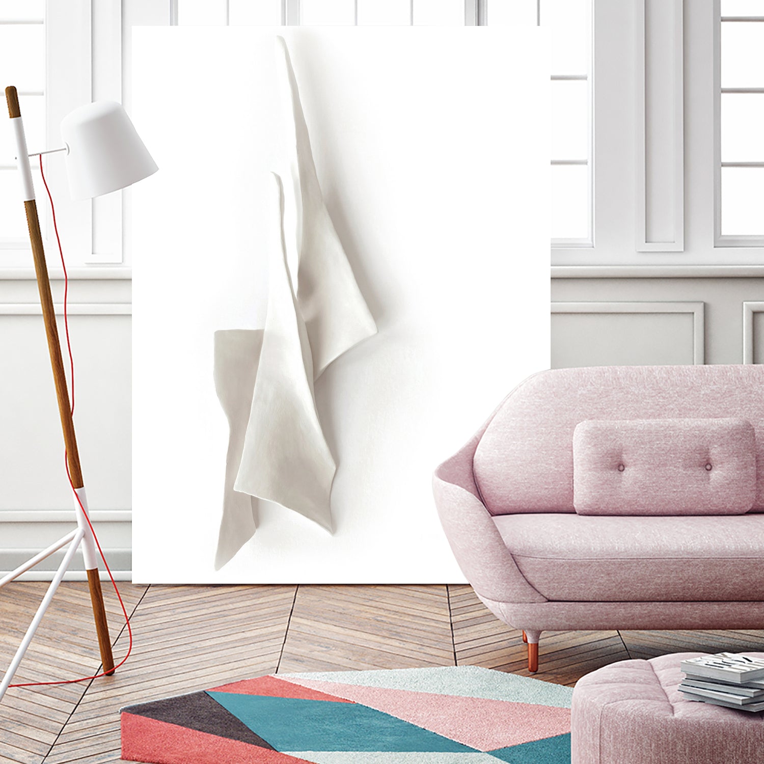 White Elegance by Jenja Braun on GIANT ART - flowers and plants minimalist-art