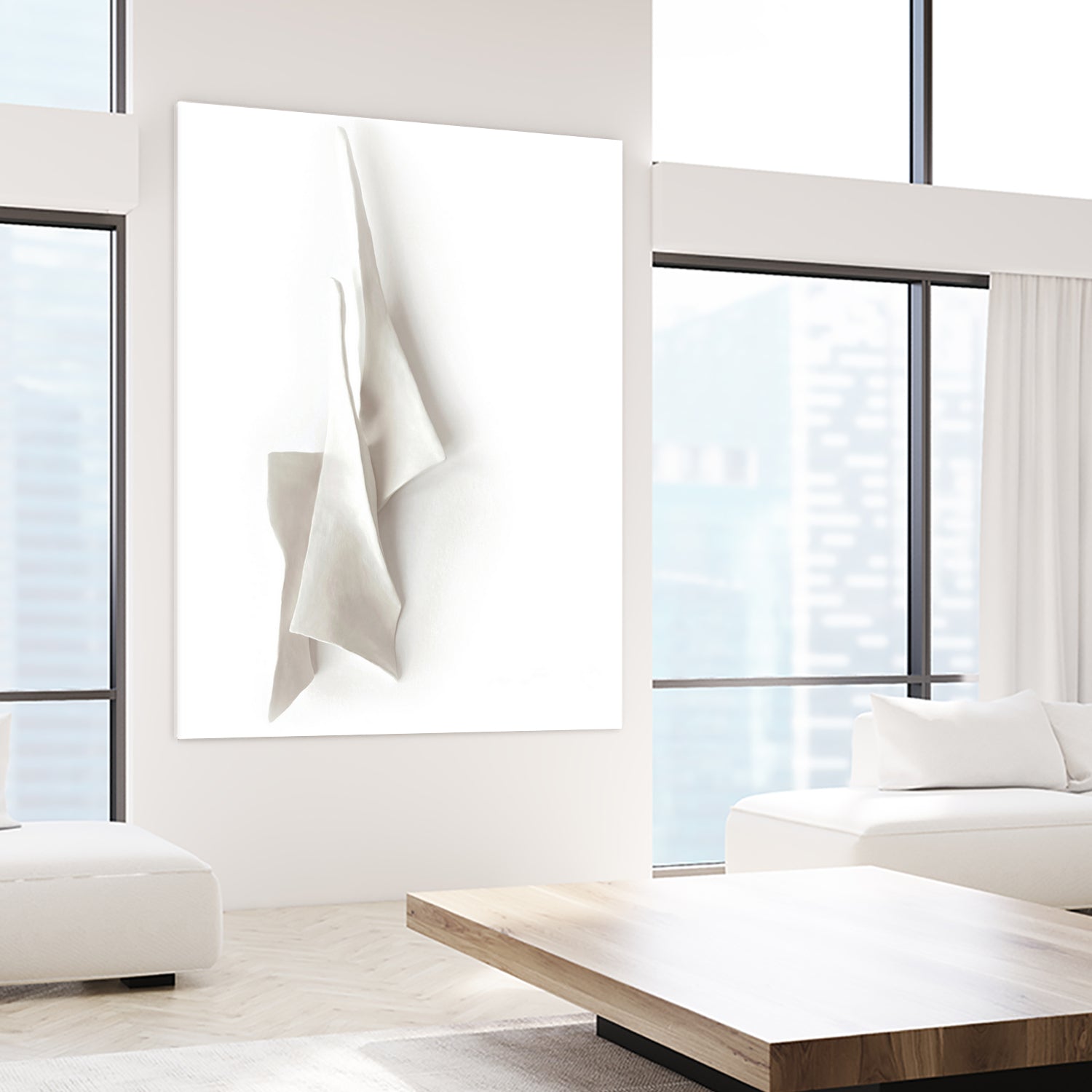 White Elegance by Jenja Braun on GIANT ART - flowers and plants minimalist-art