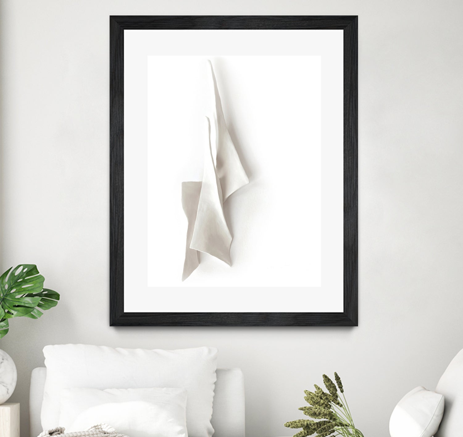 White Elegance by Jenja Braun on GIANT ART - flowers and plants minimalist-art