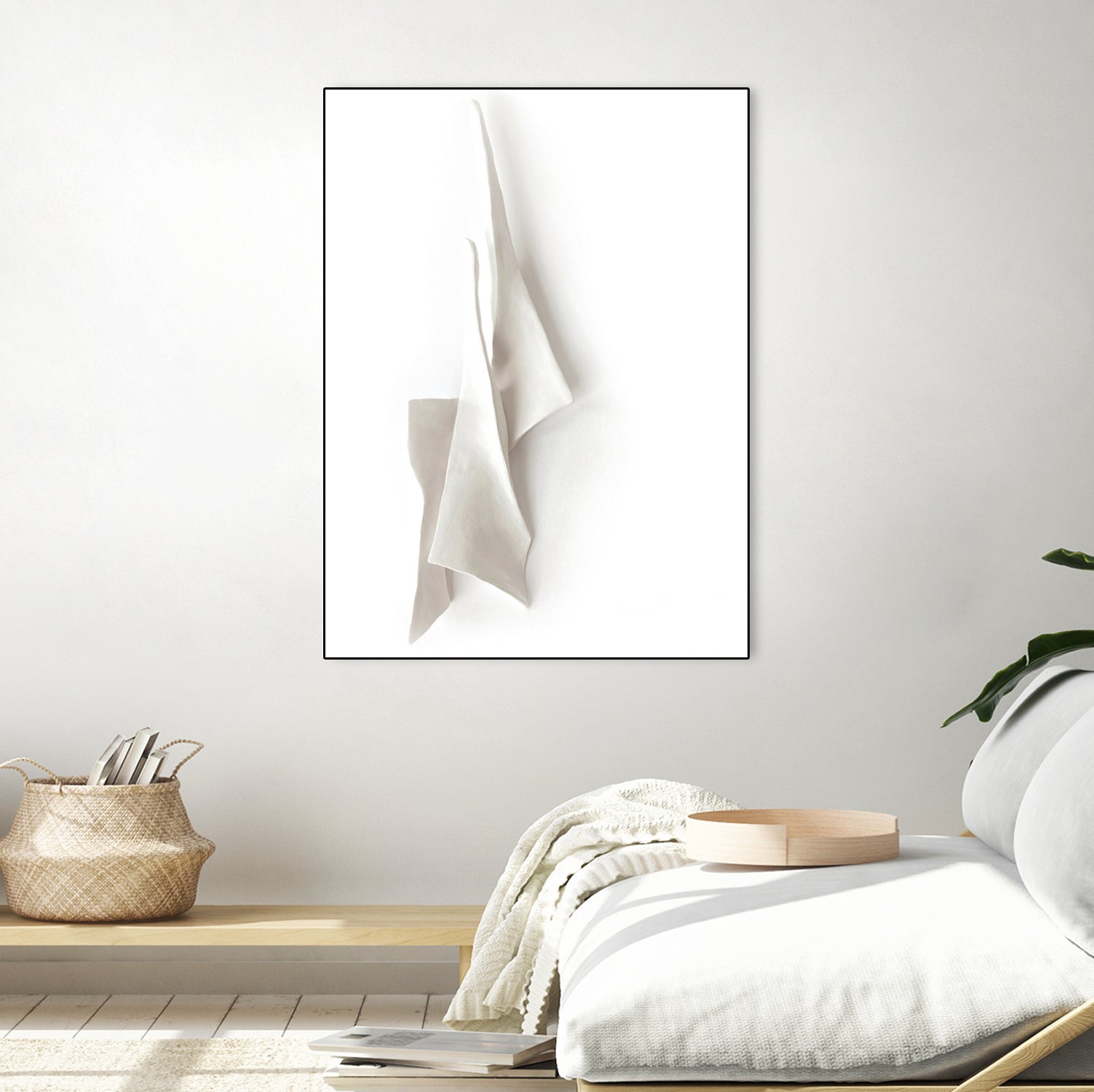 White Elegance by Jenja Braun on GIANT ART - flowers and plants minimalist-art