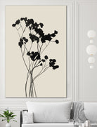 Modern Plant by THE MIUUS STUDIO on GIANT ART -  black