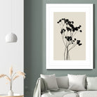 Modern Plant by THE MIUUS STUDIO on GIANT ART -  black