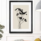 Modern Plant by THE MIUUS STUDIO on GIANT ART -  black