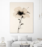 Hibiscus In Beige by Andreas Magnusson on GIANT ART -  hibiscus