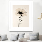 Hibiscus In Beige by Andreas Magnusson on GIANT ART -  hibiscus