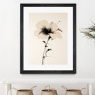 Hibiscus In Beige by Andreas Magnusson on GIANT ART -  hibiscus
