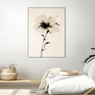 Hibiscus In Beige by Andreas Magnusson on GIANT ART -  hibiscus