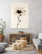 Hibiscus In Beige by Andreas Magnusson on GIANT ART -  hibiscus