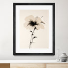 Hibiscus In Beige by Andreas Magnusson on GIANT ART -  hibiscus