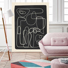 Flowing Lines Maze by City Art on GIANT ART - abstract abstract art print