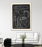 Flowing Lines Maze by City Art on GIANT ART - abstract abstract art print