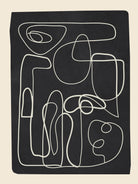 Flowing Lines Maze by City Art on GIANT ART - abstract abstract art print