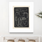 Flowing Lines Maze by City Art on GIANT ART - abstract abstract art print