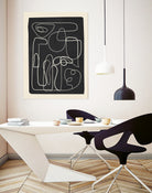 Flowing Lines Maze by City Art on GIANT ART - abstract abstract art print