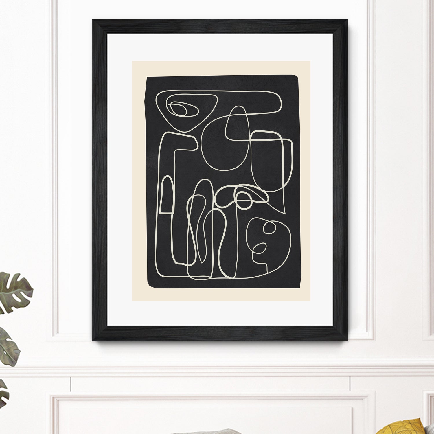 Flowing Lines Maze by City Art on GIANT ART - abstract abstract art print