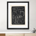 Flowing Lines Maze by City Art on GIANT ART - abstract abstract art print