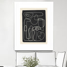 Flowing Lines Maze by City Art on GIANT ART - abstract abstract art print